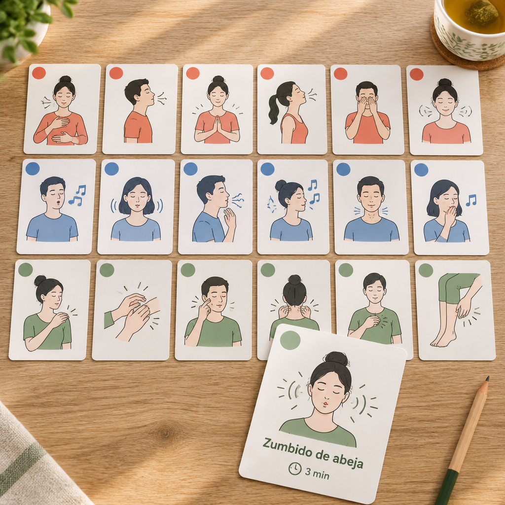 64 Cartas del Semáforo en tres colores
