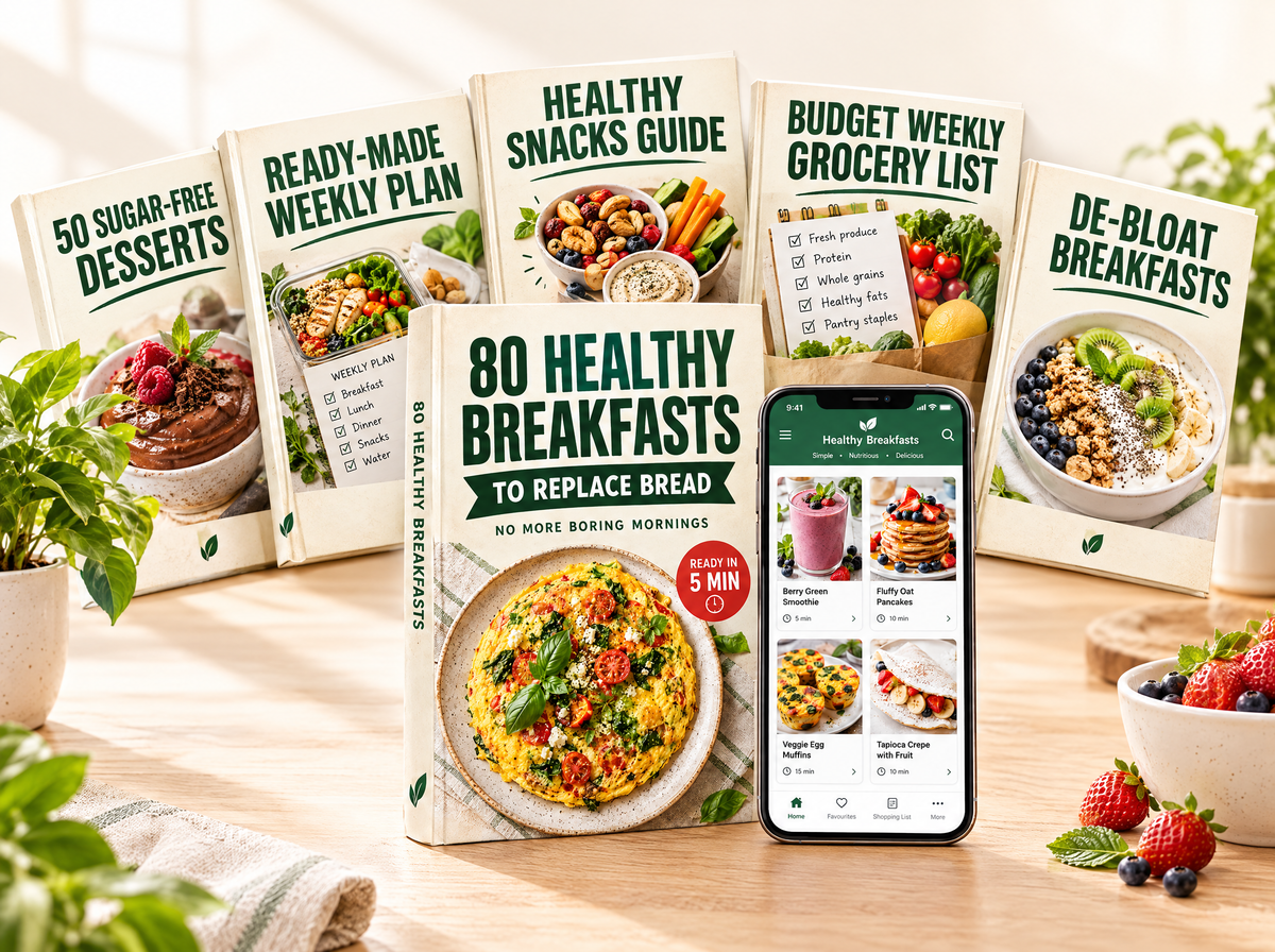 Complete Plan — book, recipe app and bonus guides