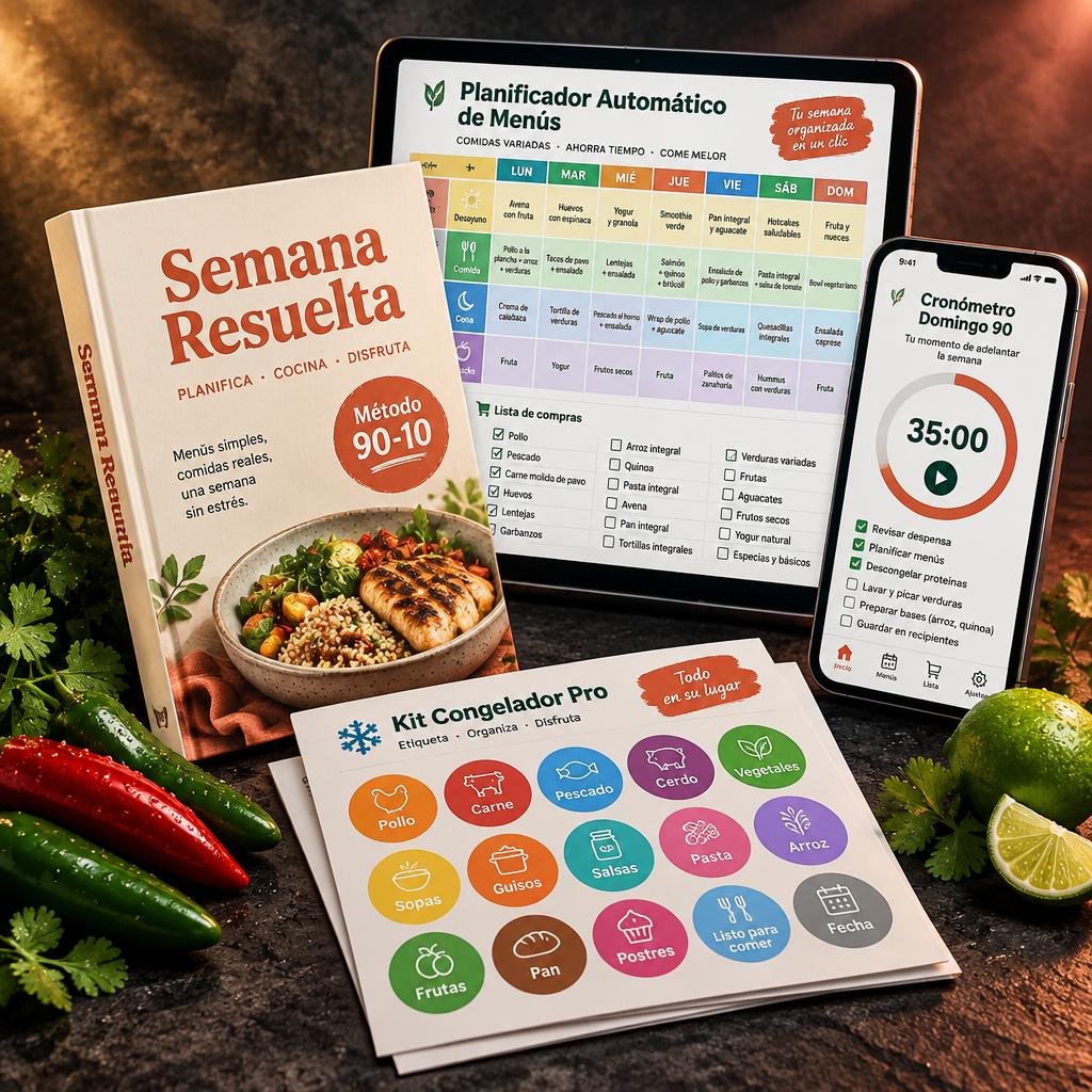 Semana Resuelta™ + 3 Bonos — paquete completo